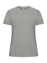 Clique Classic OC-T Women koszulka damska 100% bawełna organiczna szary melanż. Szare t-shirty damskie CLIQUE, m, bez wzorów, z bawełny, bez kołnierzyka. Za 118.13 zł.