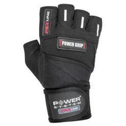 Rękawiczki na siłownię POWER SYSTEM Power Grip. Czarne rękawiczki damskie POWER SYSTEM, bez wzorów. Za 55.00 zł.