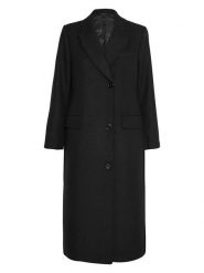 MOSS COPENHAGEN Płaszcz przejściowy "Syden" w kolorze czarnym rozmiar: XS/S. Czarne płaszcze damskie MOSS COPENHAGEN, s, bez wzorów, z wełny. Za 325.03 zł.