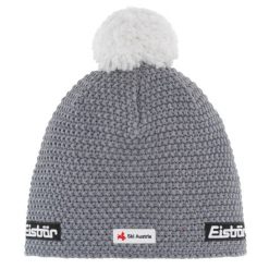 Czapka Eisbar Jamie Pompon MÜ SKA. Szare czapki męskie Eisbar, bez wzorów, z dzianiny, klasyczne. Za 206.00 zł.