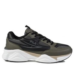 Buty sneakersy męskie sportowe męskie Fila RECADE. Szare buty sportowe na co dzień męskie Fila, z materiału, bez zapięcia, trekkingowe. Za 208.00 zł.