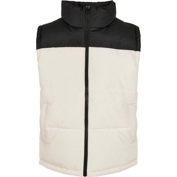 Kurtka Urban Classics block puffer. Białe kurtki męskie Urban Classics, m, bez wzorów, z puchu, bez kaptura. Za 305.50 zł.