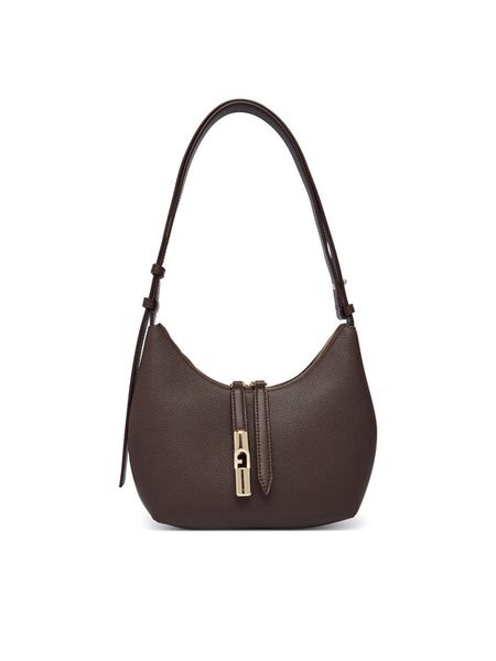 Furla Torebka Goccia S WB01500 BX3353 CN 2460S Brązowy ciemny. Brązowe torebki klasyczne damskie Furla, bez wzorów, ze skóry, bez dodatków. Za 1,259.00 zł.