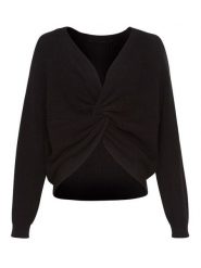 MOSS COPENHAGEN Sweter w kolorze czarnym rozmiar: L/XL. Czarne swetry klasyczne damskie MOSS COPENHAGEN, l, z wiskozy, bez kołnierzyka. Za 162.87 zł.