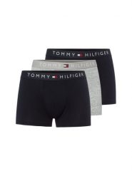Tommy Hilfiger Bokserki w 3-paku Mężczyźni Bawełna szary, XXL. Szare bokserki męskie Tommy Hilfiger, bez wzorów, z bawełny. Za 189.95 zł.