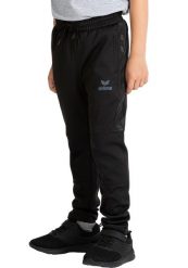 Spodnie treningowe juniorskie Erima Training Pants. Czarne spodnie sportowe damskie Erima, z materiału, na fitness i siłownię. Za 134.99 zł.
