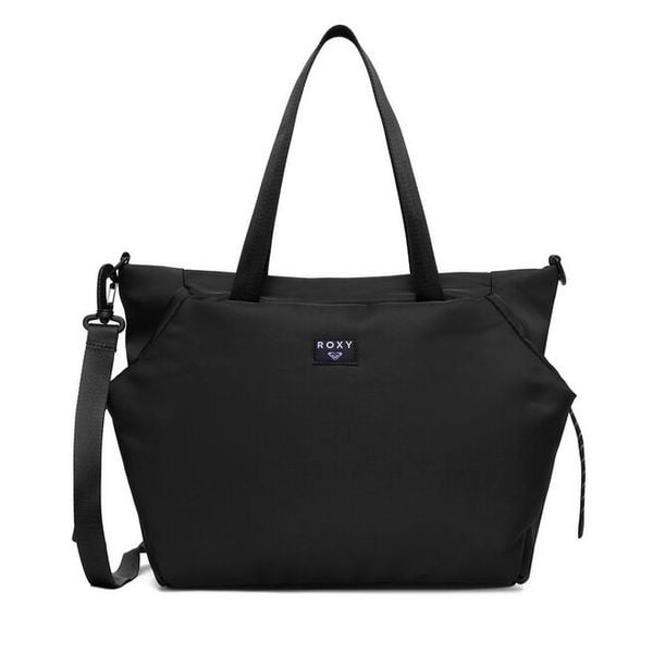 Torebka Roxy. Czarne torebki klasyczne damskie Roxy, bez wzorów, bez dodatków. Za 129.99 zł.