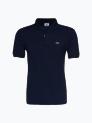 Lacoste koszulka polo Mężczyźni Bawełna niebieski, 8. Niebieskie koszulki polo męskie Lacoste, l, bez wzorów, z bawełny, bez ramiączek. Za 499.95 zł.