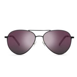 Okulary typu aviator ze stali nierdzewnej Lifestyle Siroko Navigli. Czarne okulary przeciwsłoneczne męskie SIROKO, z materiału. Za 212.00 zł.