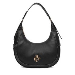 Torebka Beverly Hills Polo Club. Czarne torebki klasyczne damskie Beverly Hills Polo Club, bez wzorów, bez dodatków. Za 219.99 zł.