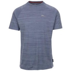 T-shirt Trespass Leecana. Niebieskie t-shirty męskie Trespass, l, bez wzorów, z materiału, bez kołnierzyka. Za 65.70 zł.