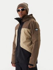 Quiksilver Kurtka snowboardowa Forever Stretch Goretex Jk EQYTJ03477 Brązowy Modern Fit. Brązowe kurtki narciarskie i snowboardowe damskie Quiksilver, m, bez wzorów, z gore-texu, bez kaptura, narciarskie, gore-tex. Za 1,269.00 zł.