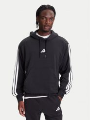 Adidas Bluza Essentials 3-Stripes JD1874 Czarny Regular Fit. Czarne bluzy bez kaptura męskie Adidas, m, z bawełny. Za 189.99 zł.