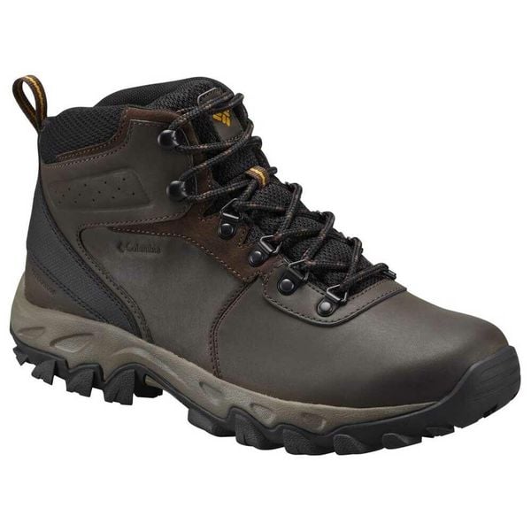 Buty trekkingowe męskie Columbia Newton Ridge Plus II. Brązowe buty trekkingowe męskie Columbia, z materiału, bez zapięcia, trekkingowe. Za 343.99 zł.