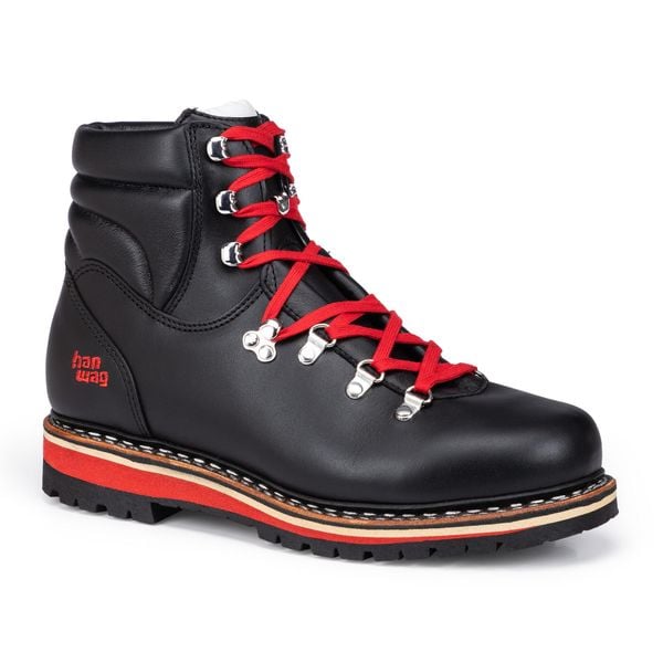 Buty trekkingowe Hanwag Kranzegg. Czarne buty trekkingowe męskie Hanwag, z materiału, bez zapięcia, trekkingowe. Za 1,914.10 zł.