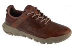 Buty sportowe Sneakersy męskie, Hex Lite Leather BT. Brązowe buty sportowe na co dzień męskie CATerpillar, z materiału, bez zapięcia, trekkingowe. Za 409.99 zł.
