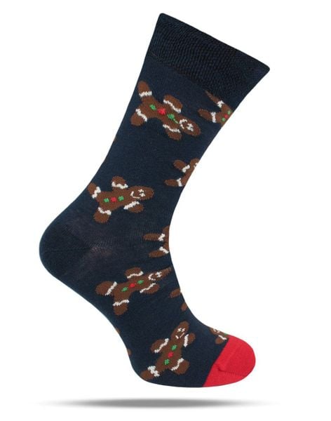 Skarpetki Bawełniane - Tematyczne - Granatowe, Ciastek. Niebieskie skarpetki męskie His Story, bez wzorów, z bawełny. Za 29.99 zł.