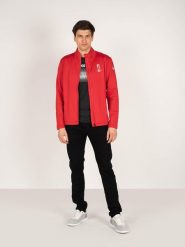 North Sails X Prada Bluza "Cowes" | 45 1000 000 | Cowes Full Zip | Mężczyzna | Czerwony. Czerwone bluzy bez kaptura męskie North Sails, m, z elastanu. W wyprzedaży za 399.00 zł.