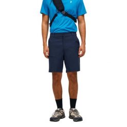 Szorty męskie Peak Performance Iconiq Shorts granatowe - L. Niebieskie szorty męskie Peak Performance, bez kołnierzyka. W wyprzedaży za 379.00 zł.