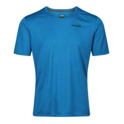 Koszulka treningowa męska Inov-8 Performance Short Sleeve. Niebieskie t-shirty sportowe męskie Inov-8, m, z poliesteru, bez ramiączek, do biegania. Za 189.99 zł.