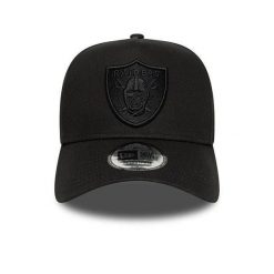 Czapka z daszkiem New Era Las Vegas Raiders NFL Essential Eframe. Czarne czapki męskie New Era, bez wzorów. Za 193.00 zł.