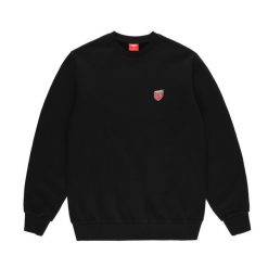 Bluza męska PROSTO Crewneck Bazy. Czarne bluzy bez kaptura męskie Prosto., m. Za 169.99 zł.