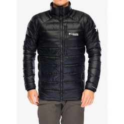 Kurtka puchowa męska Columbia Arctic Crest Down Jacket. Czarne kurtki męskie Columbia, m, bez wzorów, z puchu, sportowe, bez kaptura. Za 1,049.99 zł.