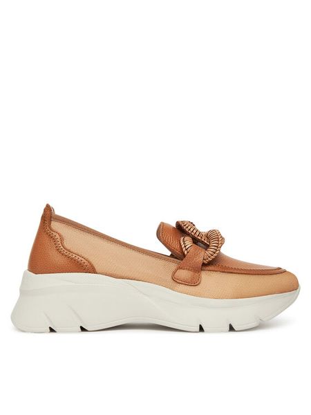 Hispanitas Półbuty Habana HV254050 Brązowy. Brązowe półbuty damskie Hispanitas, bez wzorów, ze skóry, bez obcasa, na płaskiej podeszwie. Za 339.99 zł.