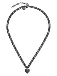 Liebeskind Naszyjnik z zawieszką - dł. 45 cm rozmiar: onesize. Czarne naszyjniki damskie Liebeskind, ze stali. Za 174.43 zł.