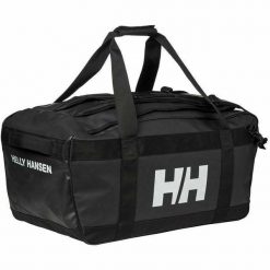 Torba turystyczna podróżna dla dorosłych Helly Hansen Scout Duffel. Czarne torebki klasyczne damskie Helly Hansen, bez wzorów, bez dodatków. Za 401.40 zł.