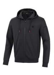 Bluza męska Pitbull rozpinana z kapturem Explorer. Zielone bluzy sportowe męskie PITBULL, bez wzorów, sportowe, bez kołnierzyka, bez ramiączek. W wyprzedaży za 159.00 zł.
