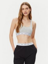 Guess Biustonosz top O97C01 KBBU1 Szary. Szare biustonosze Guess, l, z aplikacjami, z bawełny, bez kołnierzyka. Za 79.99 zł.