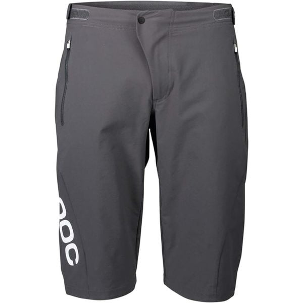 Spodenki rowerowe męskie POC Essential Enduro. Szare szorty męskie POC, bez wzorów, sportowe. W wyprzedaży za 395.05 zł.