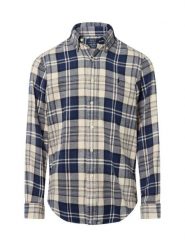 Polo Ralph Lauren koszula flanelowa Mężczyźni Regular Fit Bawełna niebieski|beżowy, XXL. Brązowe koszule męskie Polo Ralph Lauren, m, bez wzorów, z bawełny, bez kołnierzyka, bez ramiączek. Za 599.95 zł.