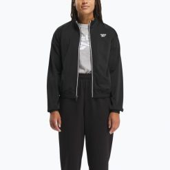 Kurtka Reebok Athlete Hype. Czarne kurtki damskie REEBOK FITNESS, xs, bez wzorów, bez kaptura. Za 189.99 zł.