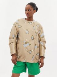 Custommade Kurtka przejściowa Filina 999442875 Złoty Oversize. Żółte kurtki damskie Custommade, s, bez wzorów, z syntetyku, bez kaptura. W wyprzedaży za 799.99 zł.