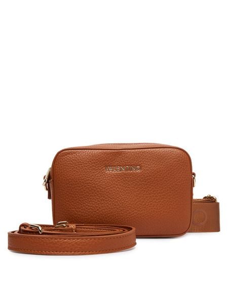 Valentino Torebka Fall Re VBS9EG15 Brązowy. Brązowe listonoszki damskie Valentino, bez wzorów, ze skóry, bez dodatków. Za 436.99 zł.