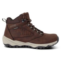 Damskie wodoodporne buty turystyczne Amble. Brązowe obuwie trekkingowe damskie Regatta. Za 220.64 zł.