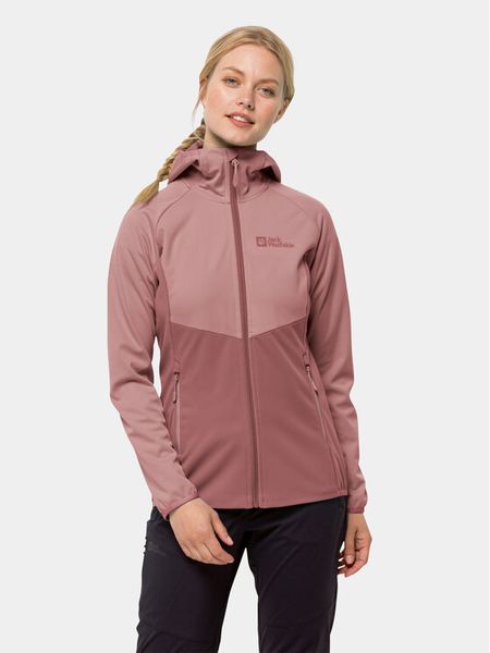 Jack Wolfskin Kurtka softshell Go Hike Softshell 1306862 Bordowy Regular Fit. Czerwone kurtki softshell damskie Jack Wolfskin, xs, bez wzorów, z softshellu, bez kaptura. Za 509.99 zł.