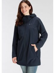 Jack Wolfskin Parka funkcyjna "Solaia" w kolorze granatowym rozmiar: 46. Niebieskie parki damskie Jack Wolfskin, bez wzorów. Za 593.95 zł.