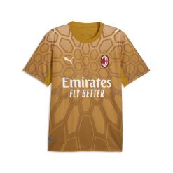 Męska koszulka bramkarska AC Milan 26/27 PUMA. Czarne t-shirty sportowe męskie Puma, m, z materiału, bez ramiączek, do piłki nożnej. Za 429.00 zł.