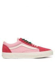 Vans Tenisówki Old Skool VN000EDYFO91 Różowy. Czerwone trampki i tenisówki damskie Vans, bez wzorów, ze skóry. Za 399.99 zł.