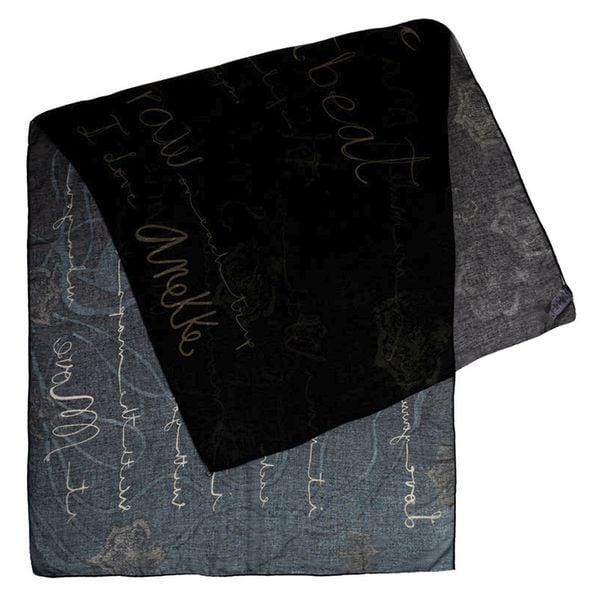 Szal damski Anekke, chusta duża lekka we wzory, czarny, 41470-041. Czarne szaliki i kominy damskie Anekke, bez wzorów. Za 119.00 zł.