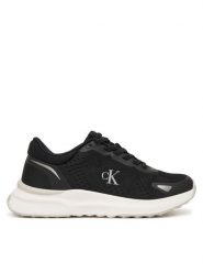 Calvin Klein Sneakersy Low Cut Lace-Up V3X9-83311-1903 S Czarny. Czarne buty sportowe chłopięce CALVIN KLEIN, bez wzorów, z materiału, bez zapięcia. Za 399.99 zł.