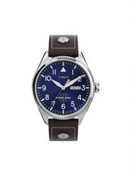 Timex Zegarek Timex X Pan TWG030100 Brązowy. Brązowe, analogowe zegarki męskie Timex. Za 849.99 zł.