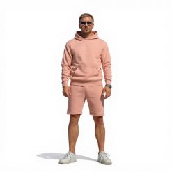 Szorty dresowe Home Wear – Coral. Brązowe spodenki sportowe damskie HOME DELUXE, l, z bawełny, na fitness i siłownię. Za 109.99 zł.