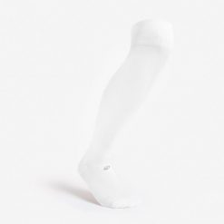 Skarpety piłkarskie Kipsta Essential Club. Białe skarpetki damskie KIPSTA, bez wzorów, z elastanu. Za 14.99 zł.