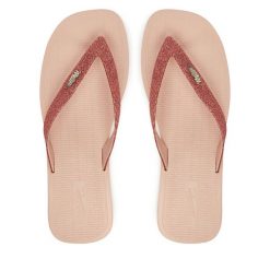 Japonki Melissa. Czerwone klapki damskie Melissa, bez wzorów, bez obcasa. Za 129.99 zł.