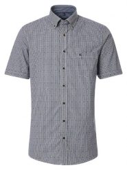 CASAMODA Koszula - Comfort fit - w kolorze granatowym rozmiar: XL. Niebieskie koszule męskie CASAMODA, xl, bez wzorów, z bawełny, bez kołnierzyka, bez ramiączek. Za 105.38 zł.