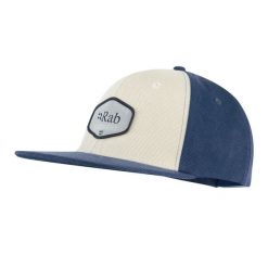 Czapka z daszkiem bawełniana Rab Axion Badge Cap. Czarne czapki męskie RAB, z aplikacjami, z bawełny, biznesowe. Za 139.99 zł.